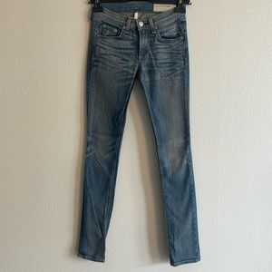 Rag & Bone skinny cut jean. Size 24